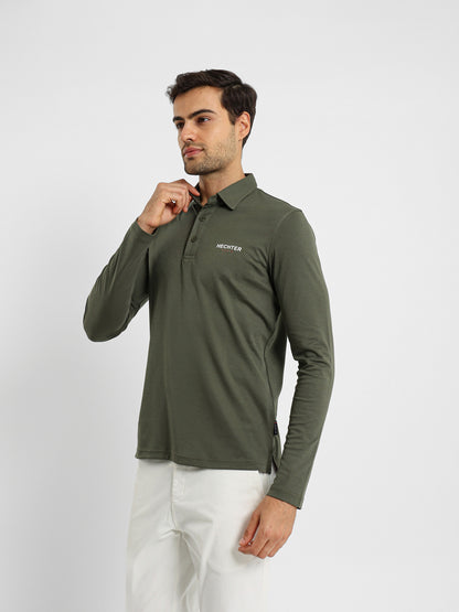 Long Sleeve Polo Shirt