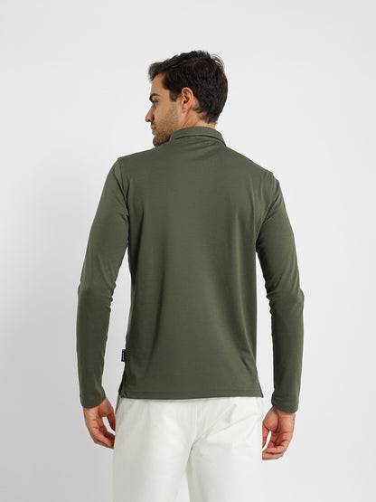 Long Sleeve Polo Shirt