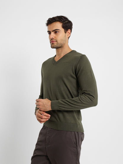 Basic V-Neck Pullover