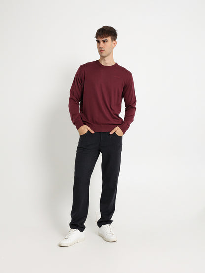 Basic Round Neck Pullover