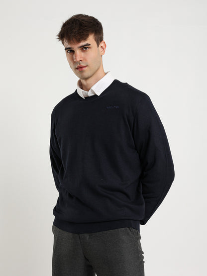 Basic Round Neck Pullover