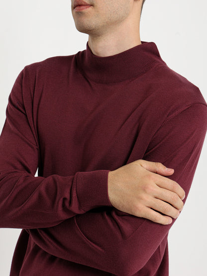 Basic Mock Neck Pullover