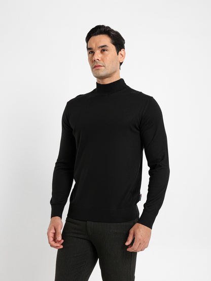 Basic Mock Neck Pullover
