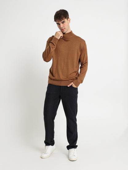 Basic Mock Neck Pullover