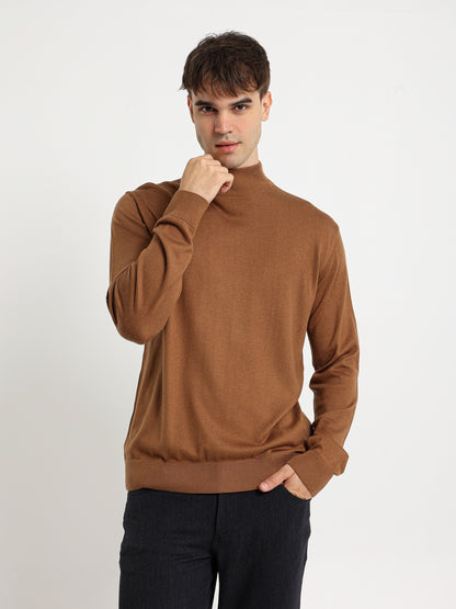 Basic Mock Neck Pullover