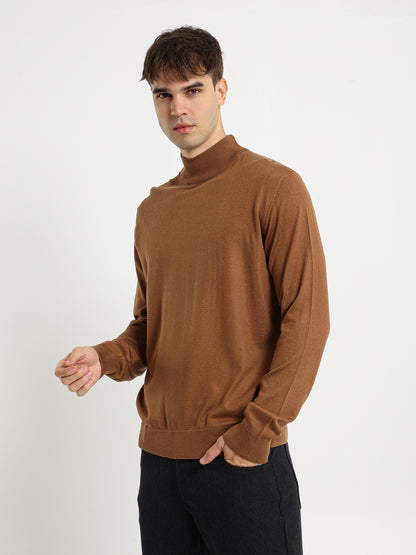 Basic Mock Neck Pullover