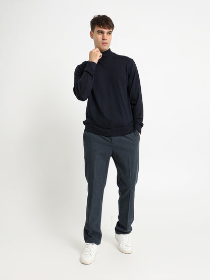 Basic Mock Neck Pullover