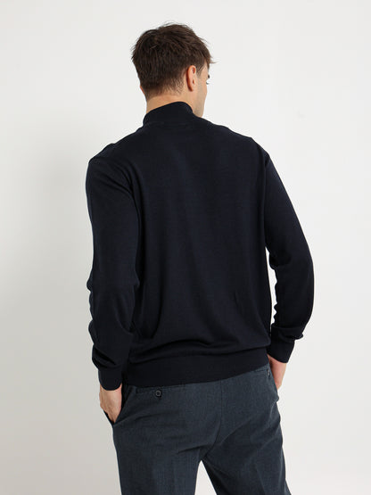 Basic Mock Neck Pullover