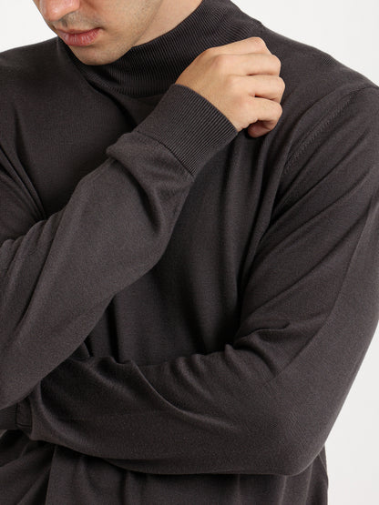 Basic Mock Neck Pullover