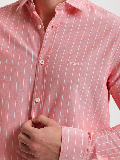 Striped Kent Collar Shirt