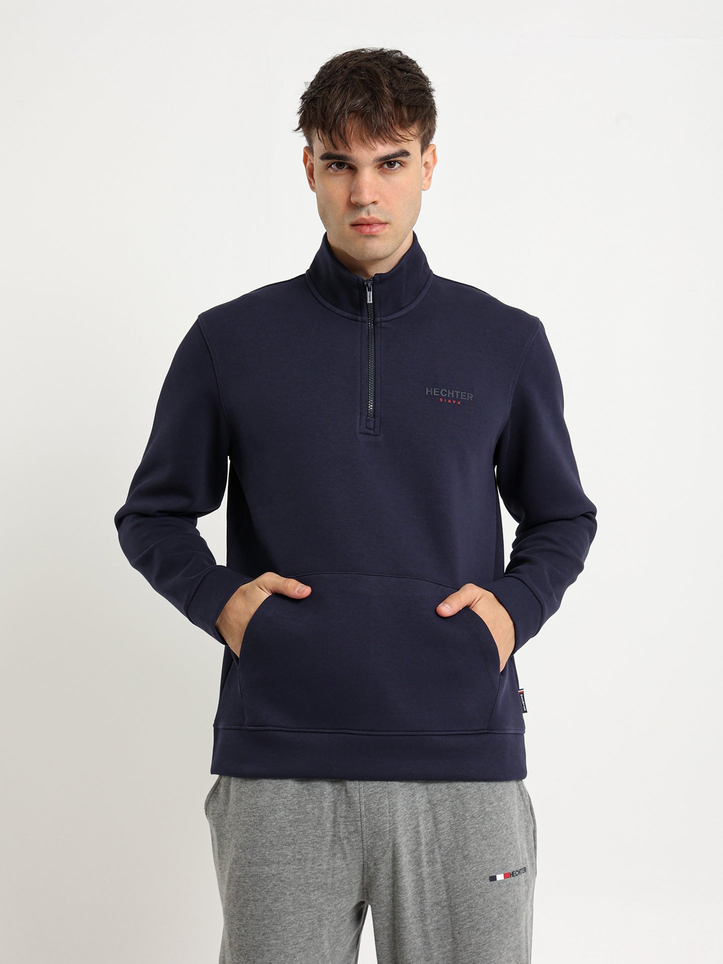 Mock Neck Sweatshirt