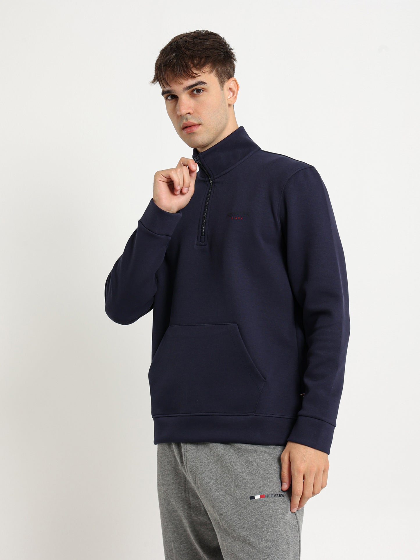 Mock Neck Sweatshirt