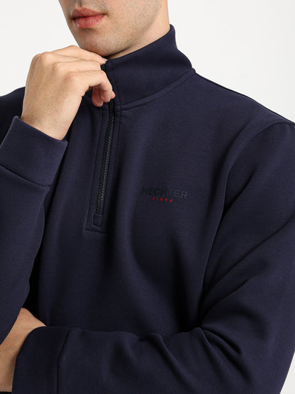 Mock Neck Sweatshirt
