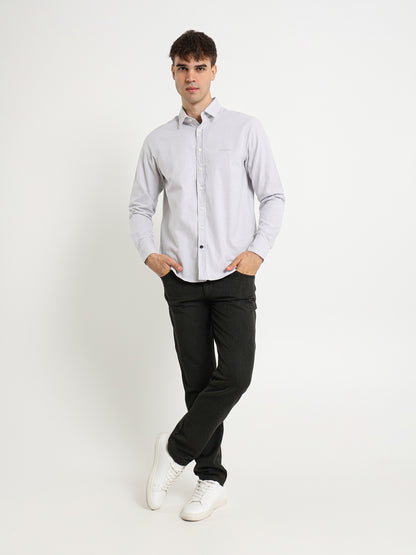 Basic American Oxford Long Sleeve Shirt