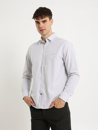 Basic American Oxford Long Sleeve Shirt