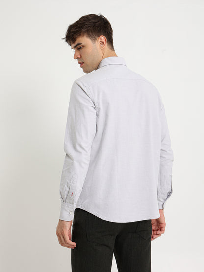 Basic American Oxford Long Sleeve Shirt