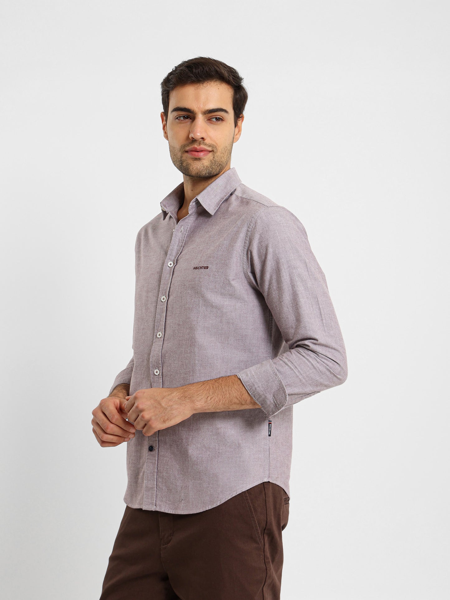 Basic American Oxford Long Sleeve Shirt
