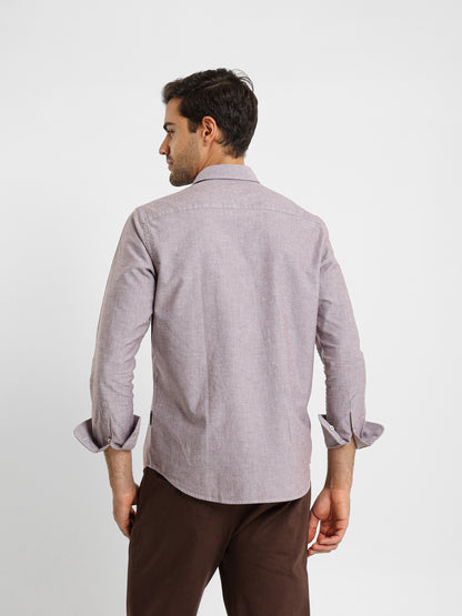 Basic American Oxford Long Sleeve Shirt
