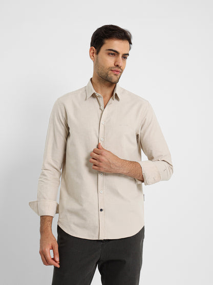 Basic American Oxford Long Sleeve Shirt