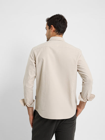 Basic American Oxford Long Sleeve Shirt