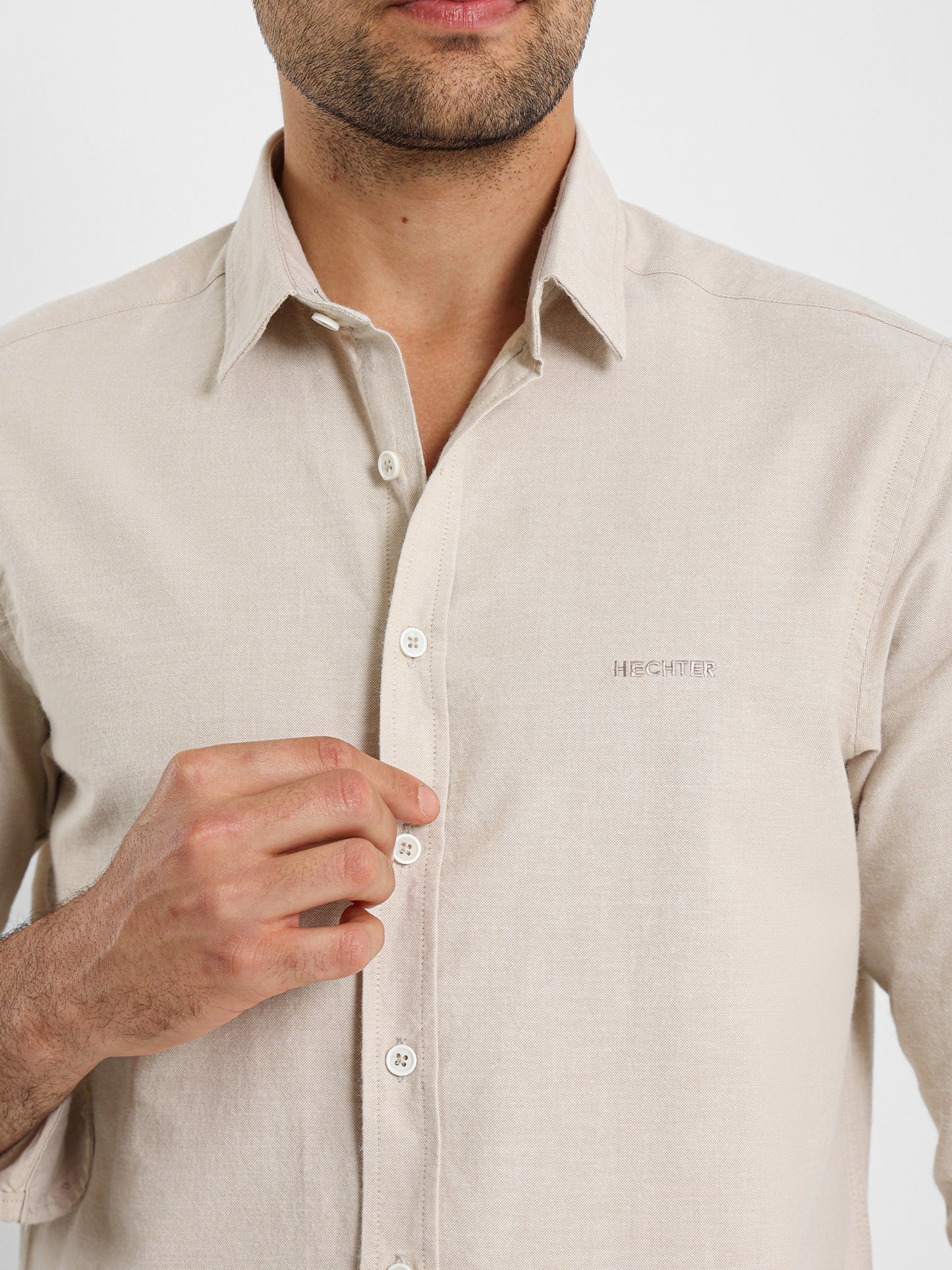 Basic American Oxford Long Sleeve Shirt