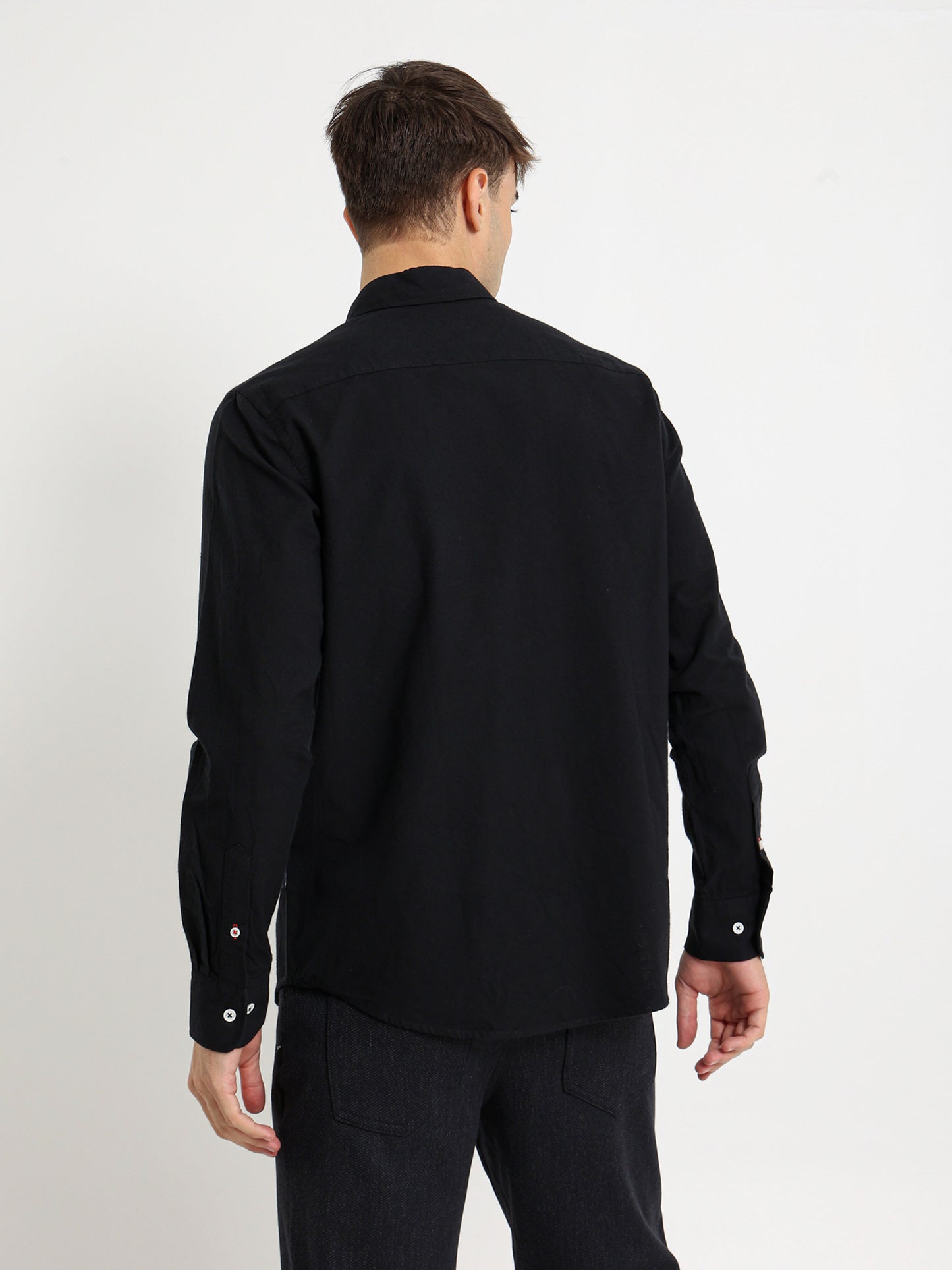 Basic American Oxford Long Sleeve Shirt