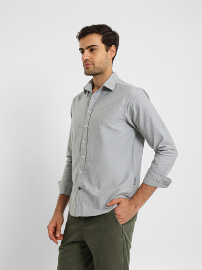 Basic American Oxford Long Sleeve Shirt