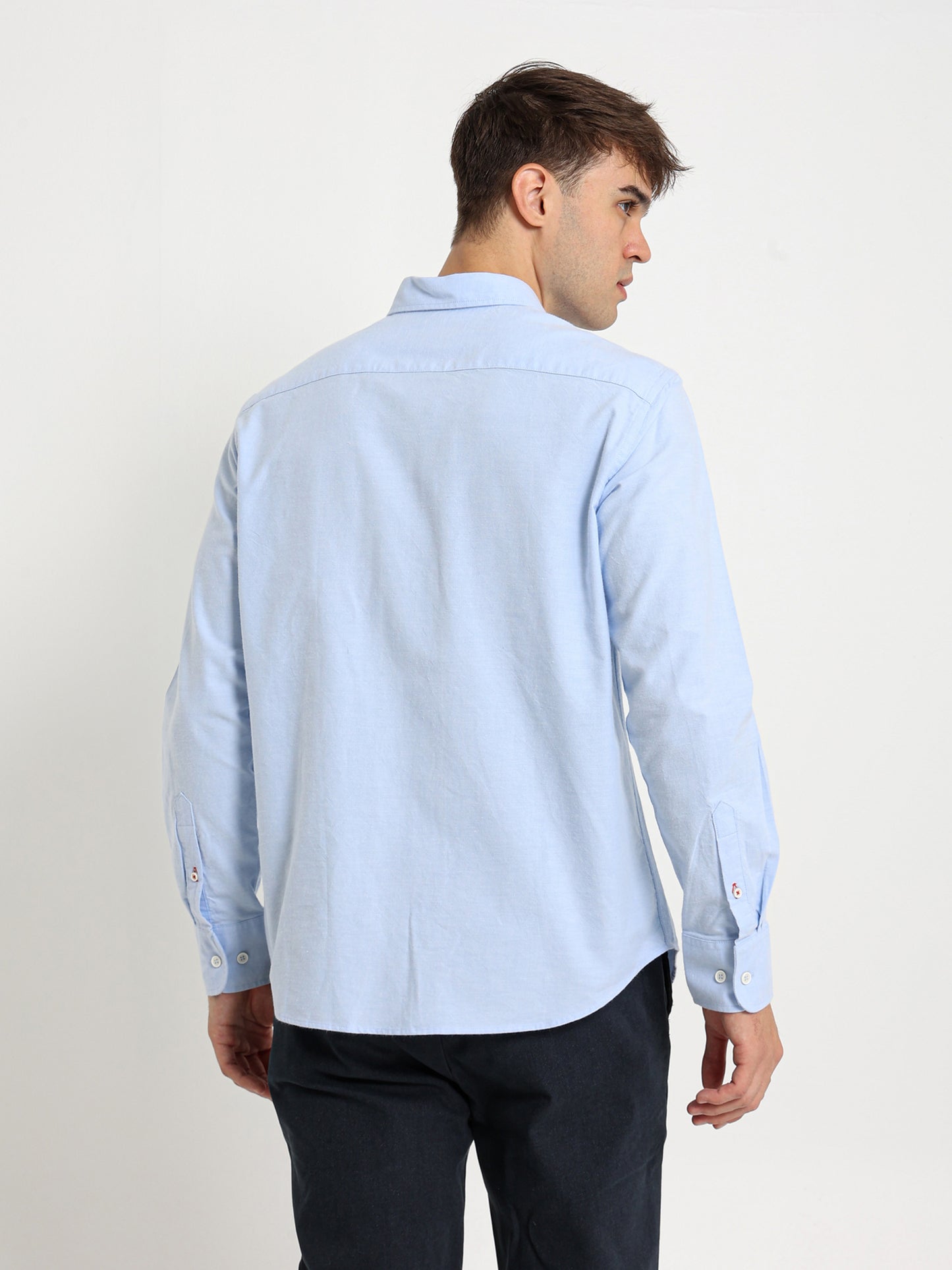 Basic American Oxford Long Sleeve Shirt