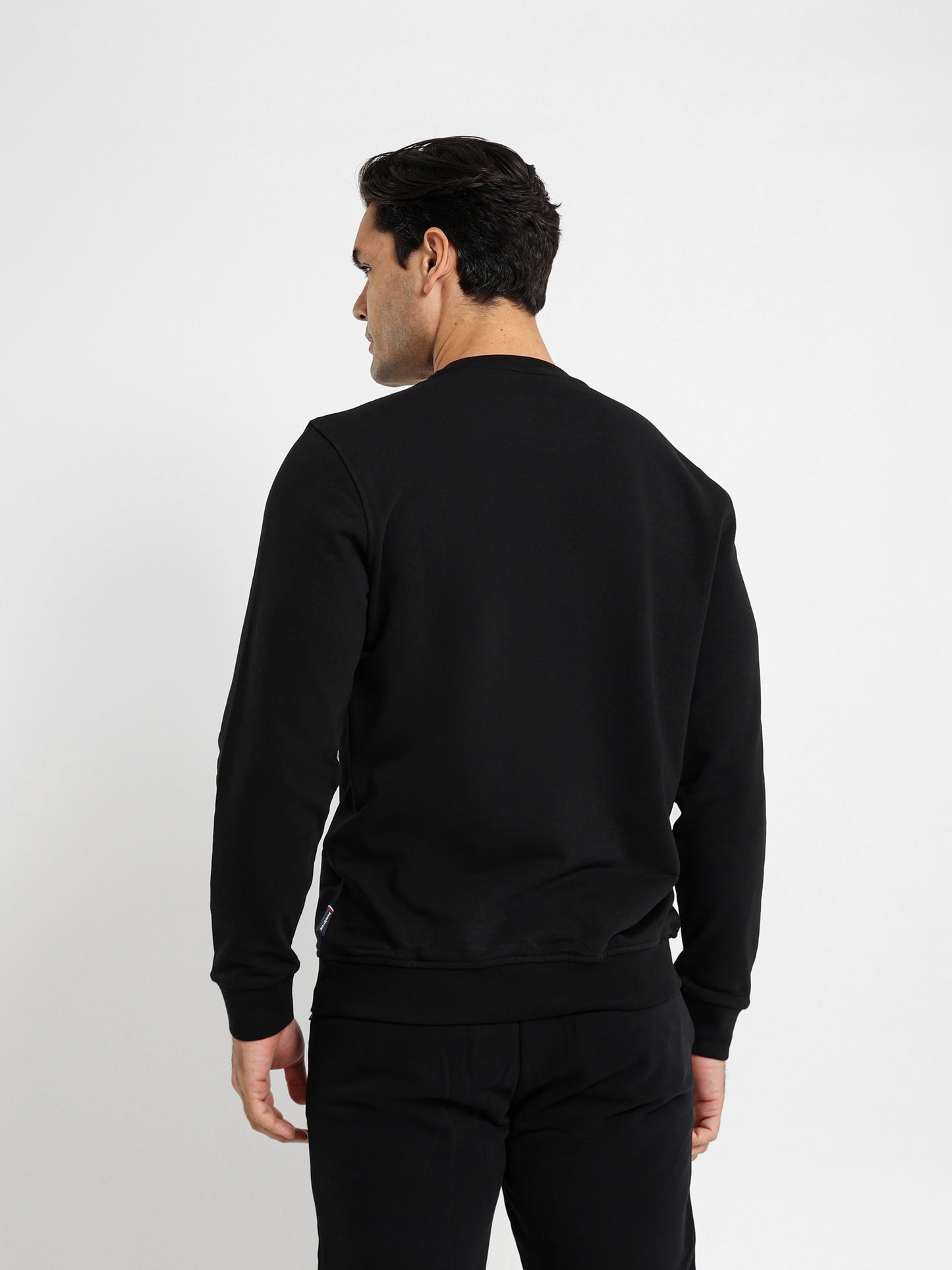 Basic Sweatshirt with Chest Printed Logo