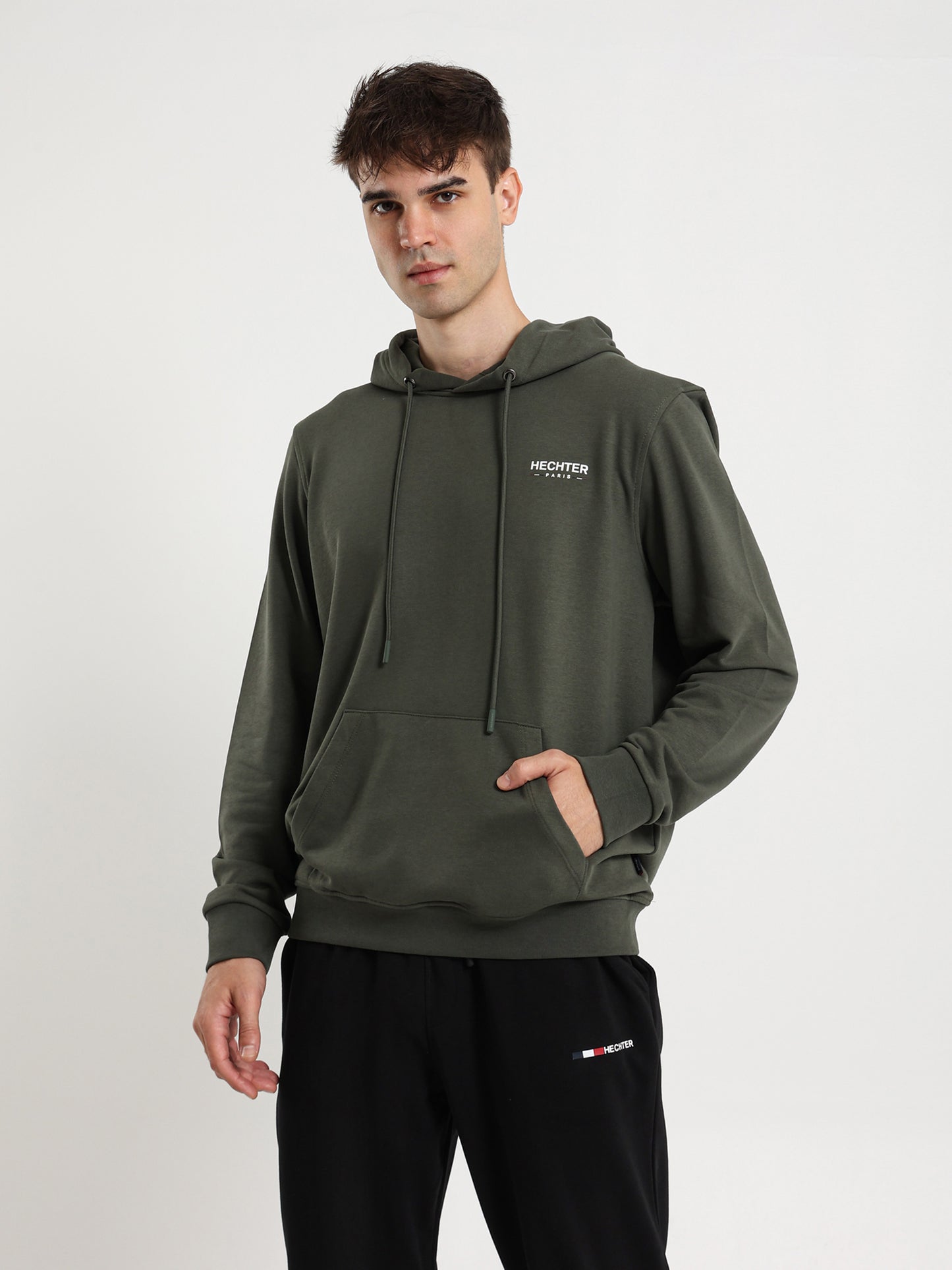 Basic Hoodie with Kangaroo Pocket