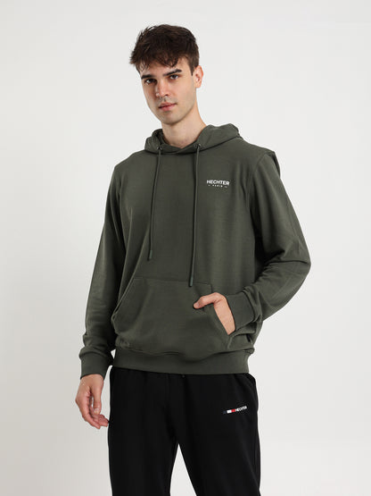 Basic Hoodie with Kangaroo Pocket