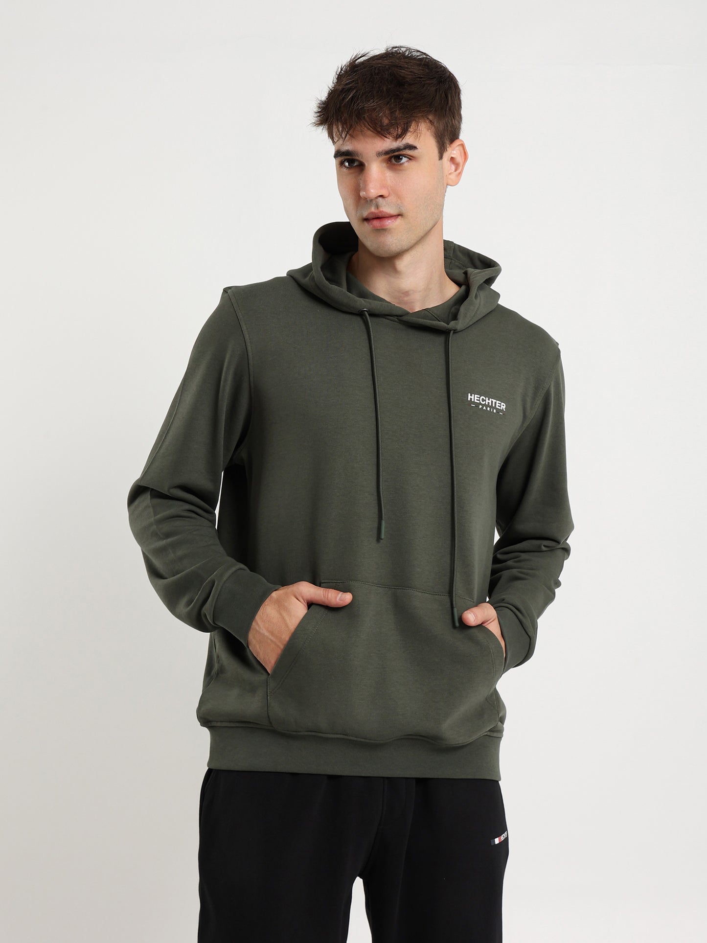Basic Hoodie with Kangaroo Pocket