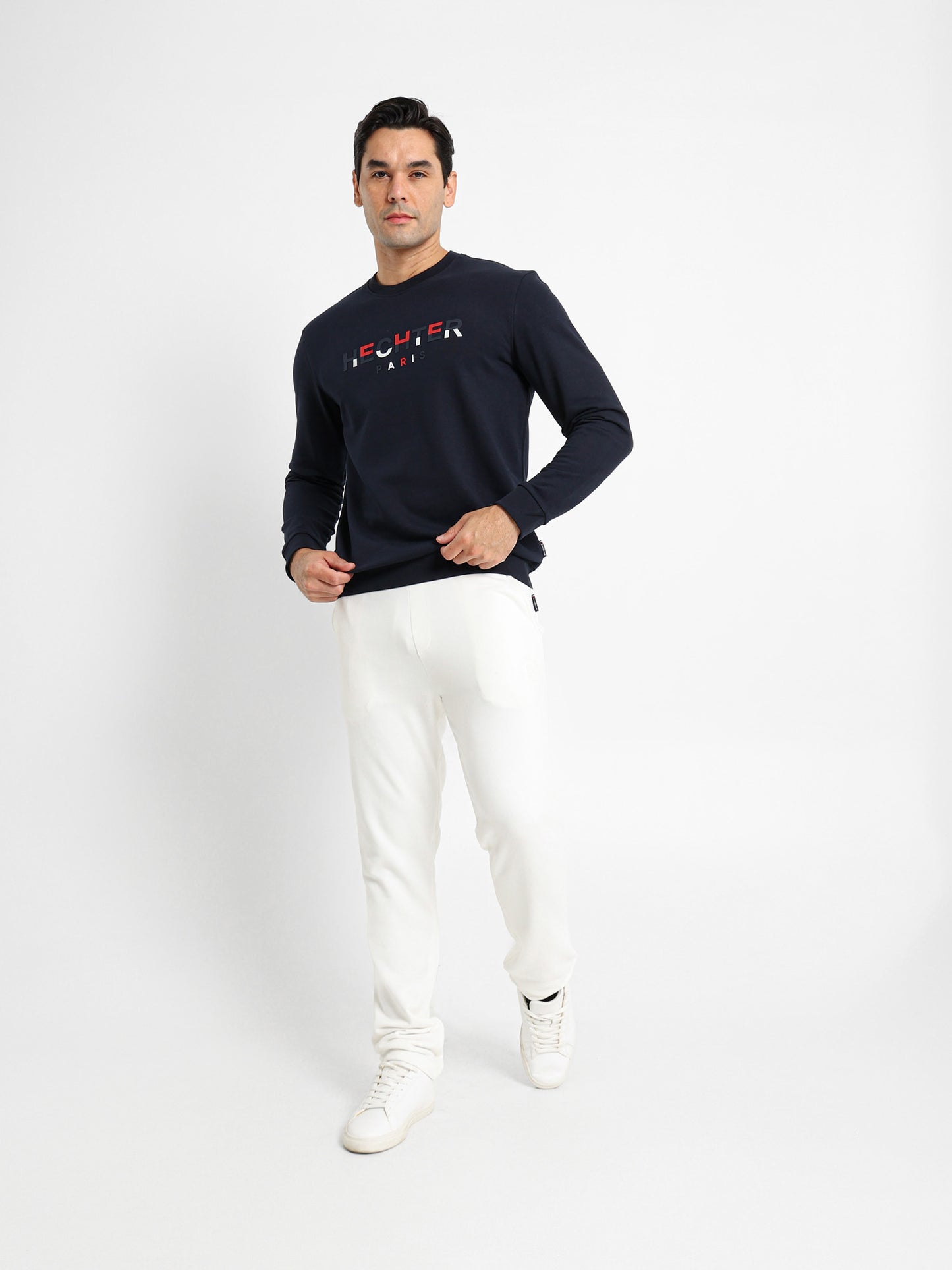 Front Print Hechter Sweatshirt