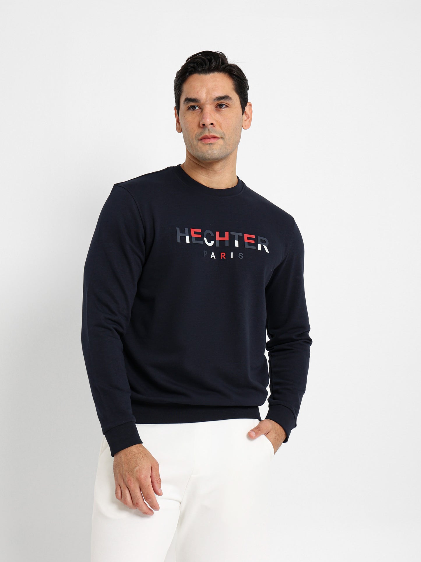 Front Print Hechter Sweatshirt