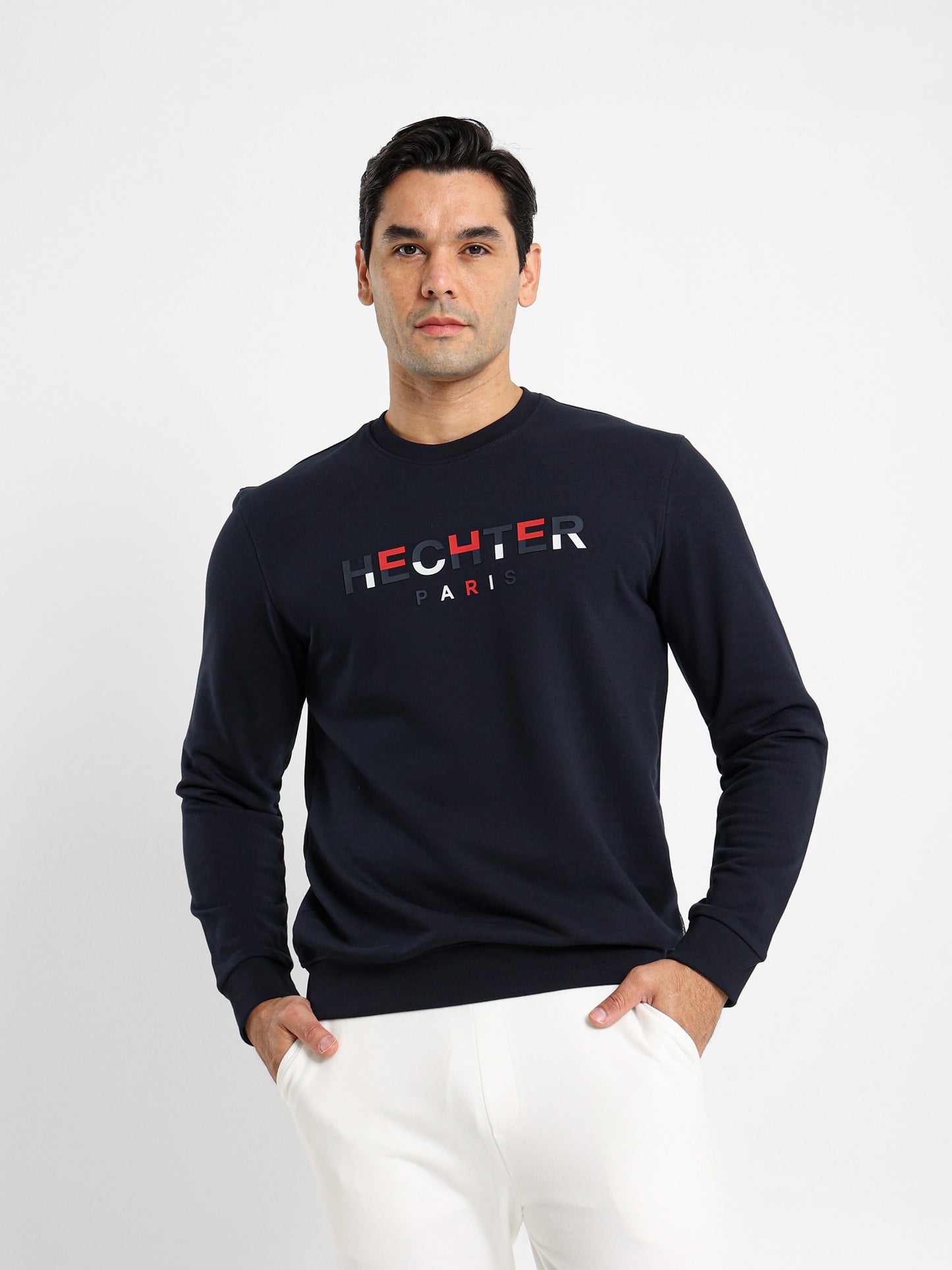 Front Print Hechter Sweatshirt