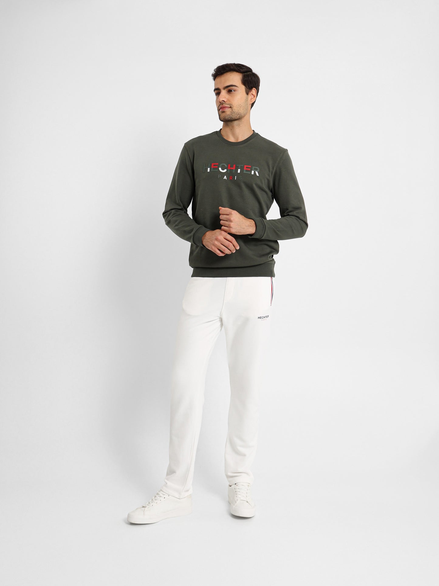 Front Print Hechter Sweatshirt