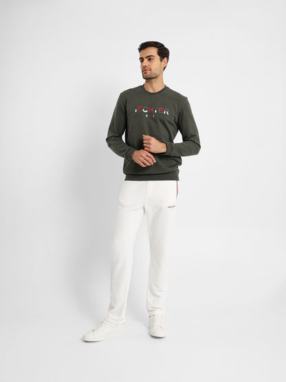 Front Print Hechter Sweatshirt