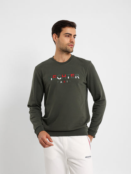 Front Print Hechter Sweatshirt