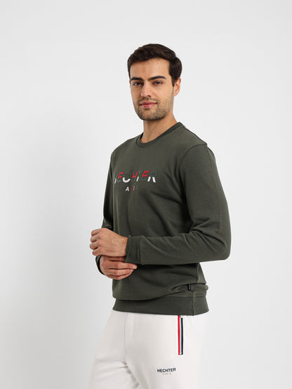 Front Print Hechter Sweatshirt