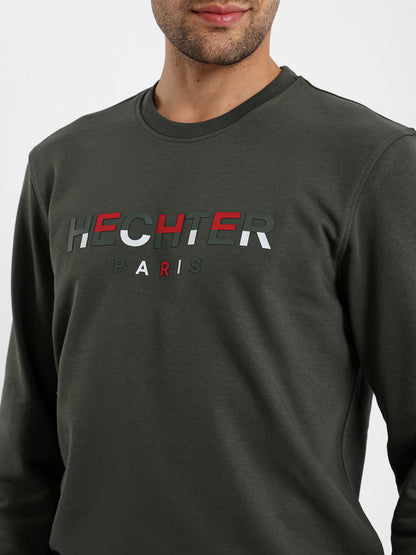 Front Print Hechter Sweatshirt