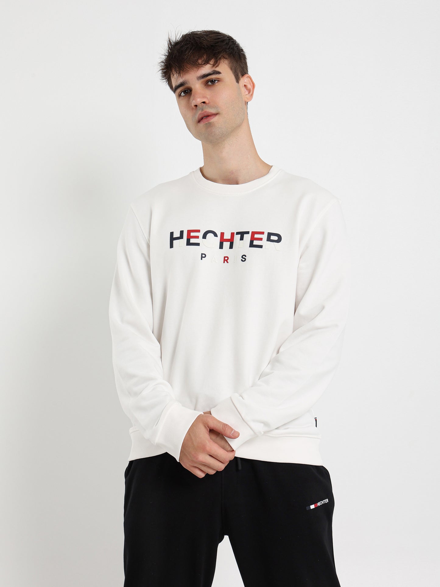 Front Print Hechter Sweatshirt