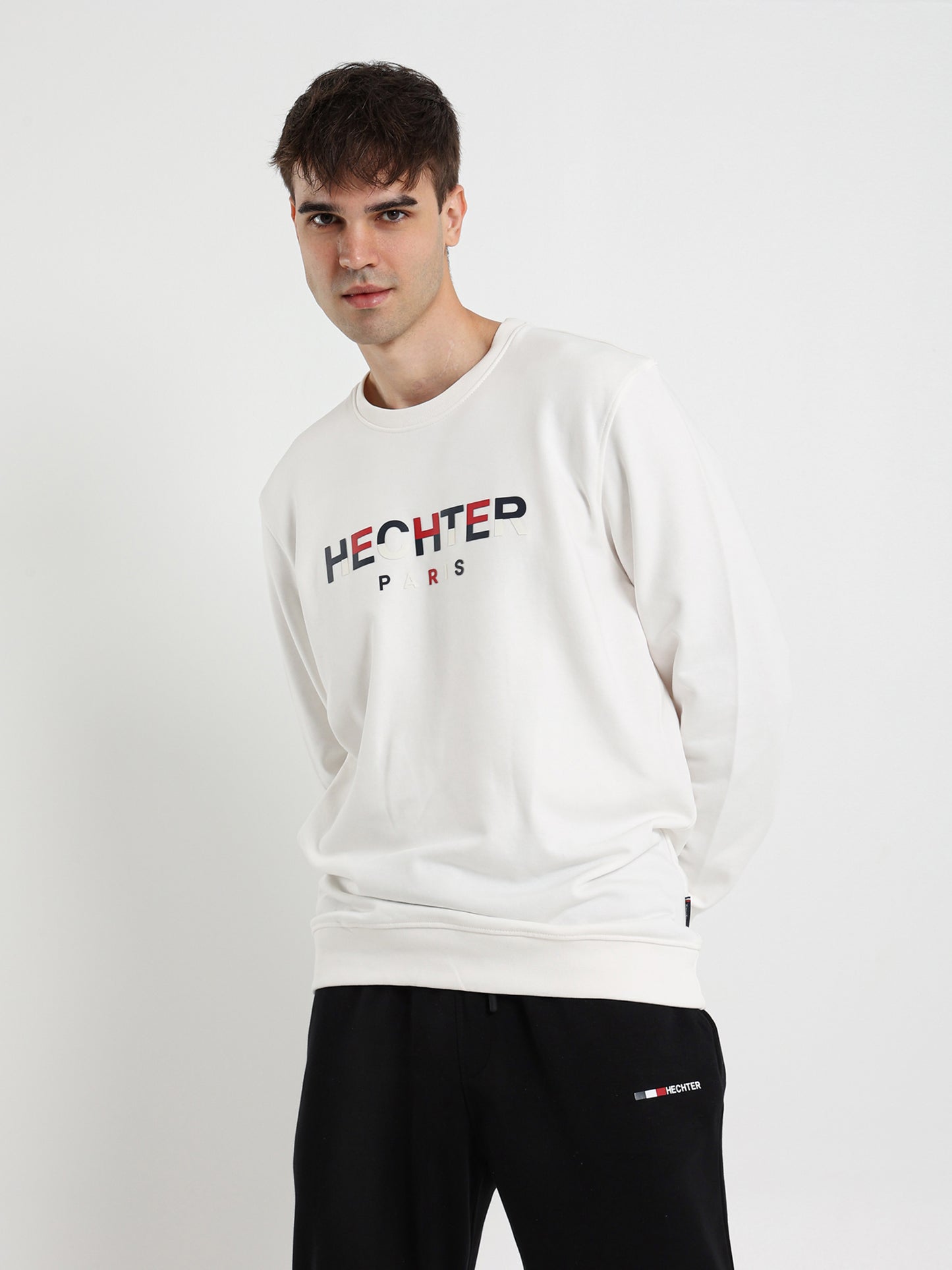 Front Print Hechter Sweatshirt