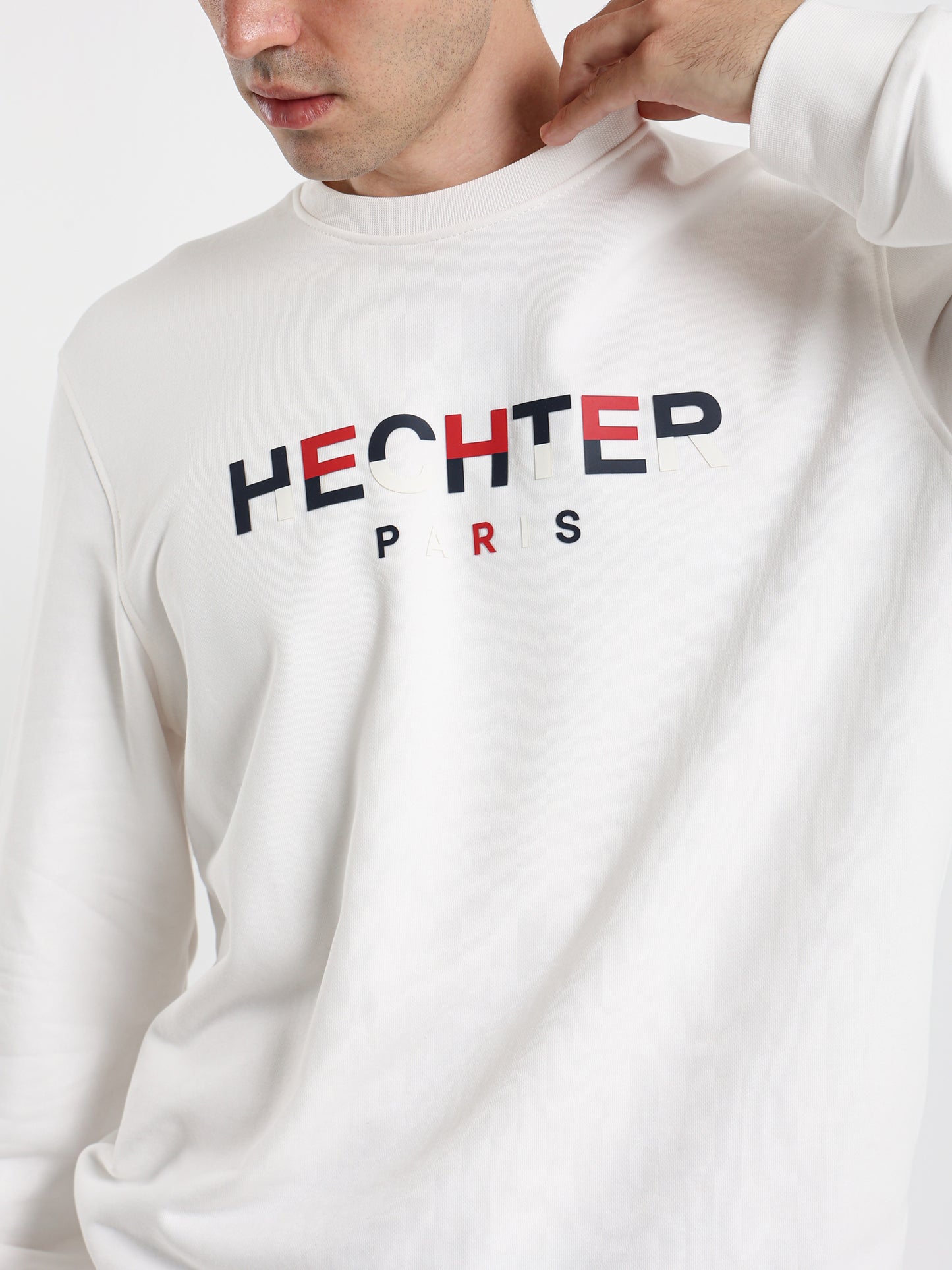 Front Print Hechter Sweatshirt
