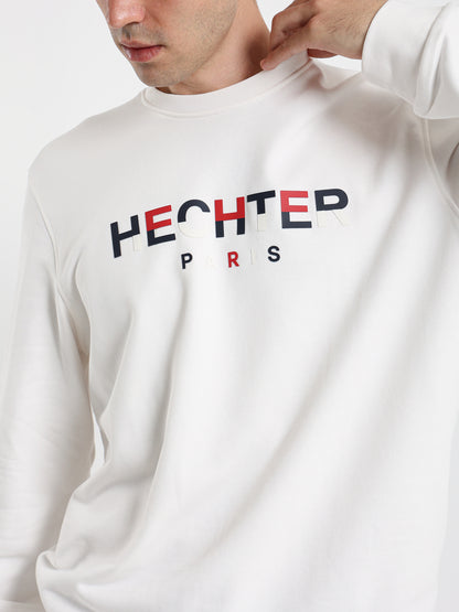 Front Print Hechter Sweatshirt