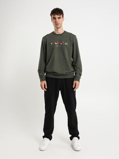 Front Print Hechter Sweatshirt