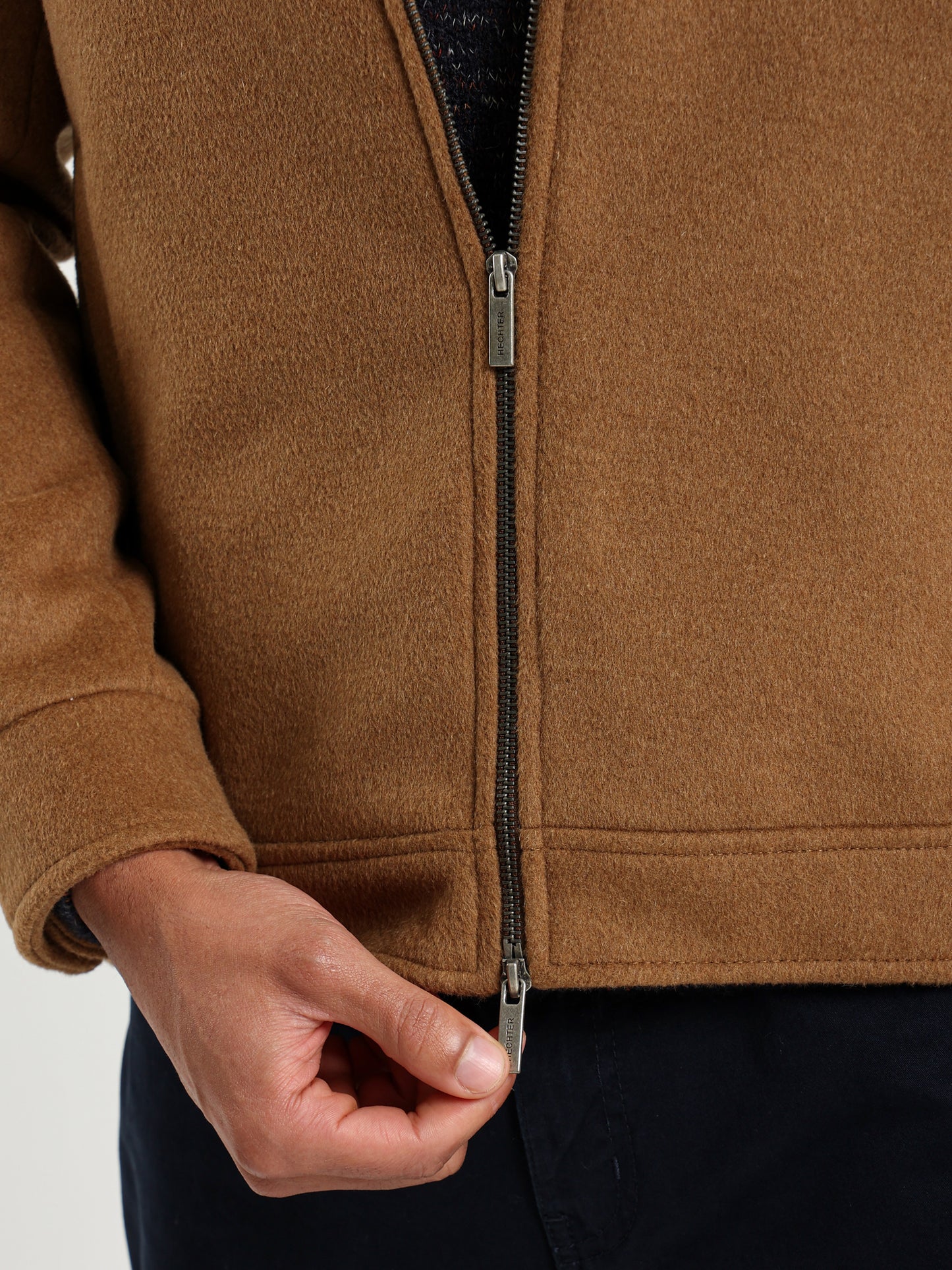 Parka Gogh Jacket with Zipper Closure