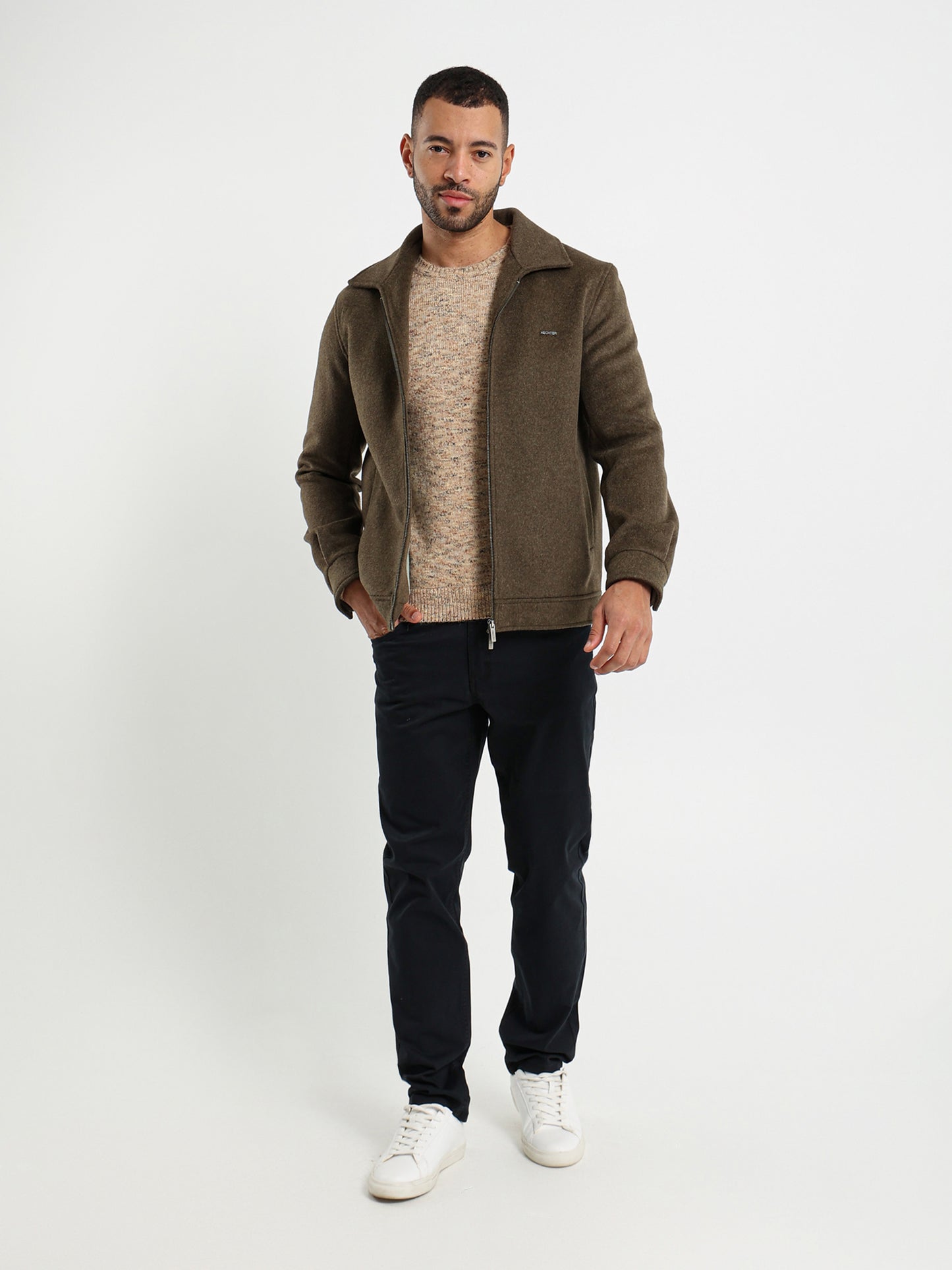 Parka Gogh Jacket with Zipper Closure