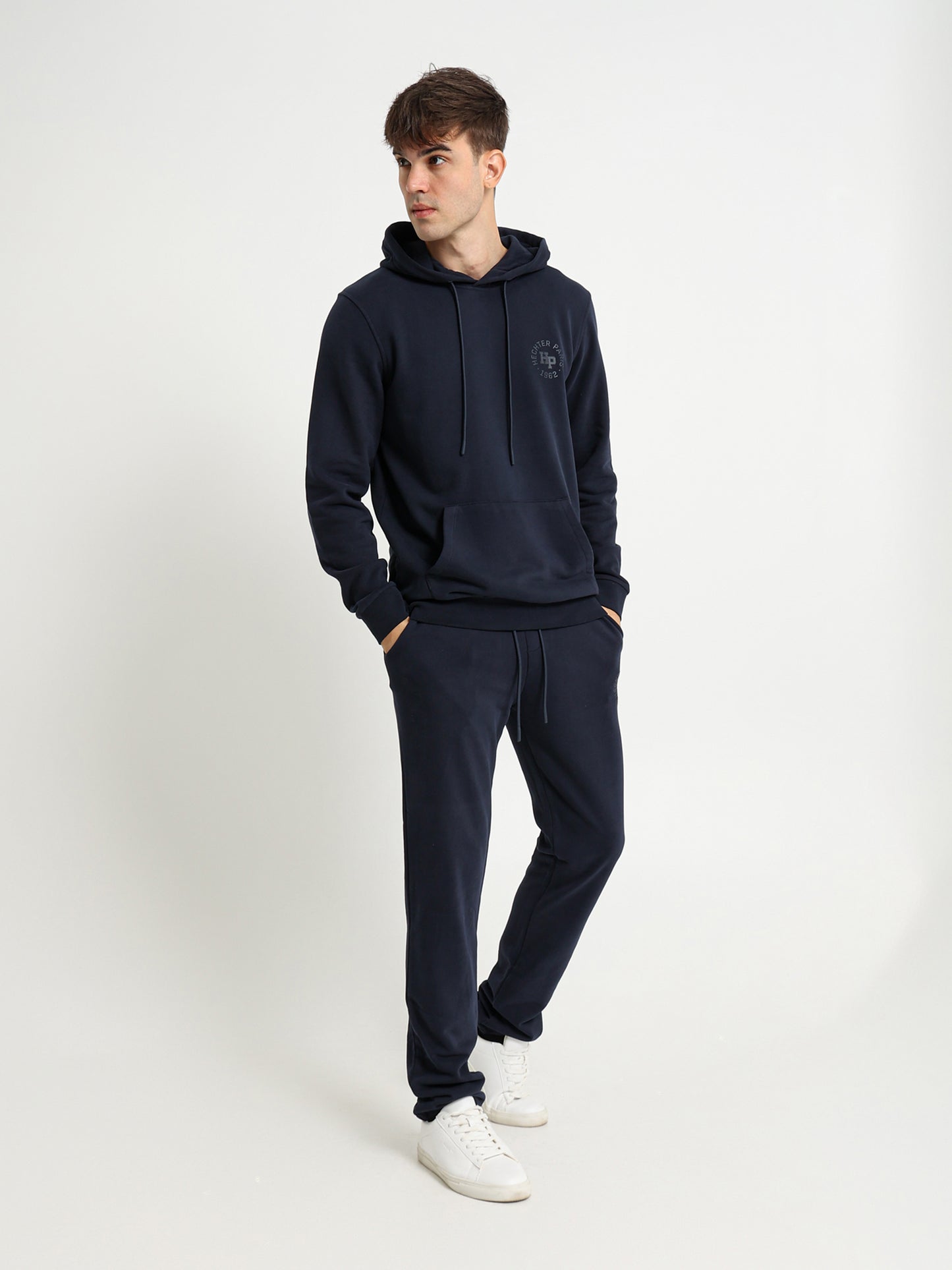 Basic Hoodie with Chest Logo