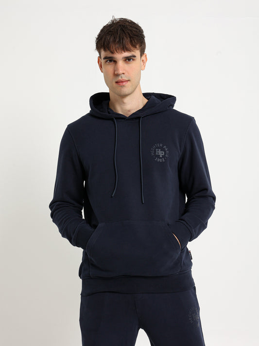 Basic Hoodie with Chest Logo