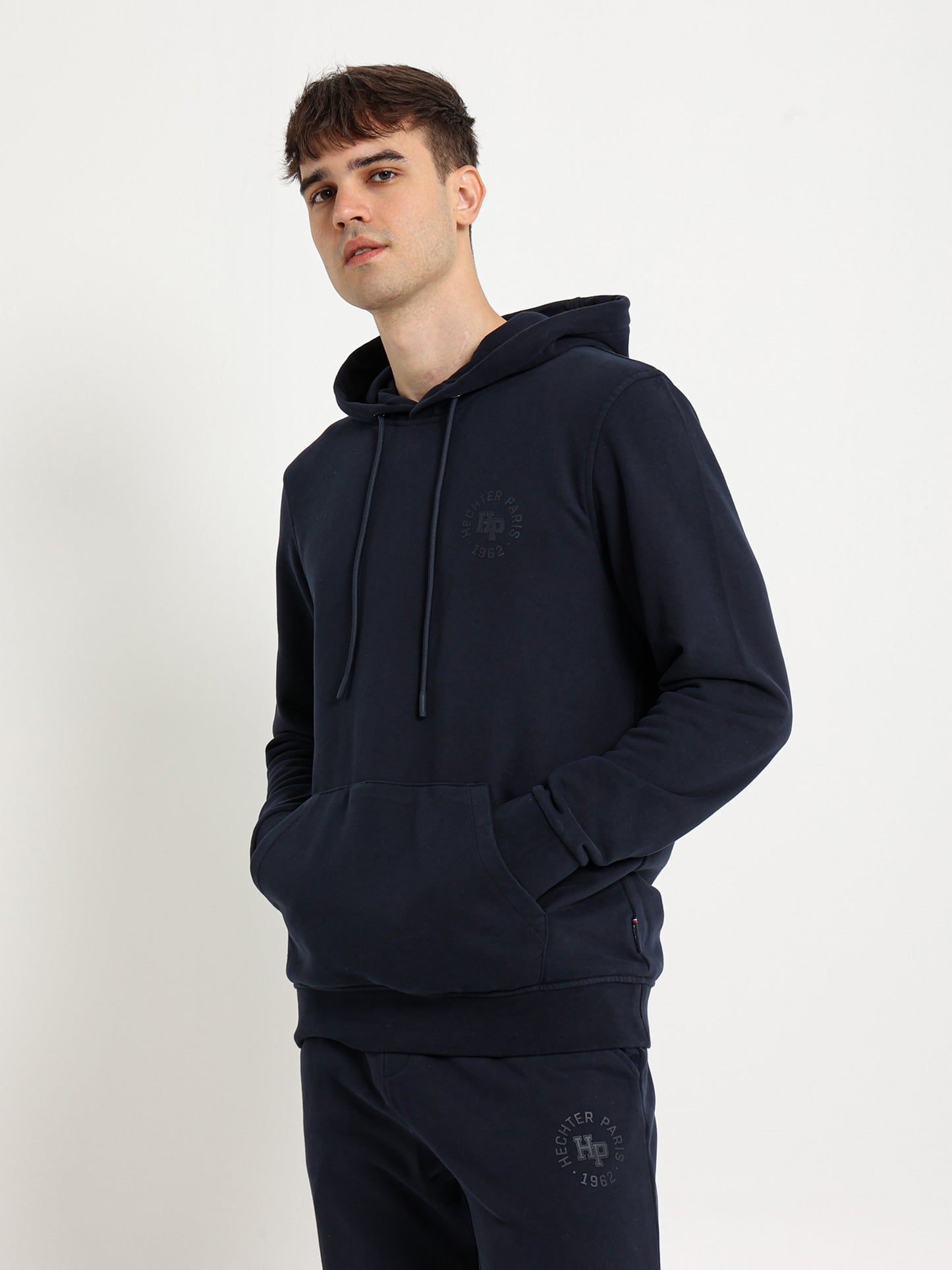 Basic Hoodie with Chest Logo